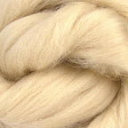 Revolution Fibers Merino Wool Roving | Premium Combed Wool Top | 22 Micron, Perfect for Felting Projects, Spinning, Wall Hangings and Tapestry (Sandstone)