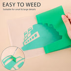 RENLITONG Green Iron on Vinyl 12Inch by 20ft Roll HTV Heat Transfer Vinyl for T-Shirt HTV Rolls for All Cutter Machine - Easy to Cut & Weed for Heat Transfer Design