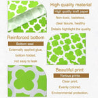 KEYYOOMY 200 Pcs Lime Green Candy Buffet Bags Small Cookie Bags Polka Dot Paper Treat Bag for Wedding Birthday Party (5 inch x 7 inch)