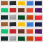 DEAYOU 30 Pack Craft Ink Pads, Washable Finger Stamp Pad for Rubber Stamps, Card Making, Paper, Wood, Fabric, Scrapbooking, DIY, Children, Adult, 15 Colors
