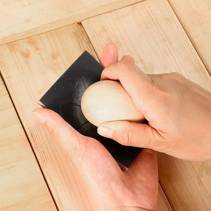 24 Pcs Sanding Sponge 2000 Grit, Washable & Reusable Sanding Blocks for Wood, Metal, Drywall, Glazing, Wet Dry Sandpaper for Smooth Finishing