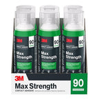 3M Max Strength 90 Contact Adhesive Spray, 12.6 oz (Pack of 2) – Low VOC Heavy Duty Glue with Adjustable Nozzle, Heat & Water Resistant Bond for Metal, Wood, Plastic, Laminate, Concrete