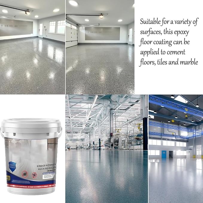 Louis Forest Epoxy Floor Paint, High-Gloss Marble Effect Epoxy Floor Coating (Pink,1pcs)