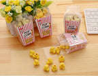 Pencil Top Erasers 36 Pack Popcorn Pencil Erasers Toppers Cap Erasers for Kids Cute Fun Novelty Food Erasers for Student School Supplies Prize Gifts Party Favors