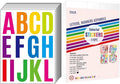 318Pcs 2inch Vinyl Letter & Numbers Stickers, Large Stick on Alphabet for Bulletin Board, Scrapbooking,Mailbox, House, Door, Wall,Scrapbook, Wall, Waterproof self Adhesive (Multi Color)