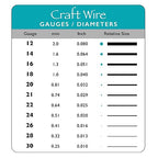 The Beadsmith Wire Elements Craft Wire – Tarnish Resistant, Soft Temper, Round, Silver Color – 1.3mm, 16 Gauge, 15 Foot Spool – Jewelry Making, Wire Wrapping, Floral, & Other DIY Crafts