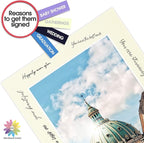 Mat Board Center, Pack of 10, 5x7 for 4x6 Ivory Color Mats - Bevel Cut, Acid Free, 4-ply Thickness, White Core - for Pictures, Photos, Framing