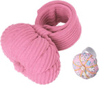 HARFINGTON Wrist Pin Cushions, Sewing Needle Pin Cushion Adjustable Strap with Elastic Strap Finger Ring Pincushions Fit All Wrist Sizes for Sewing Quilting Needlework DIY Crafts, Pink/Pink