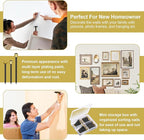 90PCS Picture Hanging Nails, 3 Sizes Wall Decorative Nails for Hanging Pictures Frame Kit Hanging Hardware Tool Hangers for Claw Drywall Nails (Small Medium Large Nails)