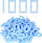 Horseshoe Shim Tile Spacers 1/16 Inch Tile Spacers U Shape Plastic Shims for Tile Leveler Spacers (1/16 Blue 1000 pieces)