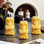 Maple Leaf Candle Molds, 3D Reusable Silicone Molds, Unique Resin Wax Concrete Plaster Clay Molds for DIY Art Craft Home Wedding Decor