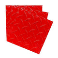 EAGLE 1: 12" x 12" 26 Gauge Sheet Metal Squares (3 Pack Per Order, Multiple Colors) Great for Arts, Crafts, DIY Home or Work Projects (18" X 18", Red Diamond Plate)