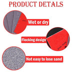 18 Pcs 320-2500 Grit Sanding Sponge, Ultra Fine Sanding Sponges Pads, Soft Foam Sand Block Wet Dry Sandpaper for Model Drywall Metal Wood Furniture Polishing