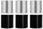 Mandala Crafts 13 Gauge Anodized Aluminum Craft Wire for Jewelry Making - 300 FT Colored Flexible Silver Black Wire - Bendable for Bonsai Armature Crafting Sculpting