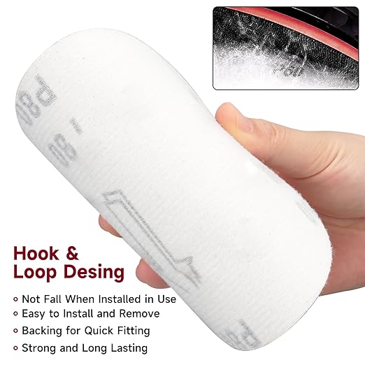 5 Inch 100 PCS Sanding Disc 1500 Grit,Hook and Loop Sanding Discs for Random Orbital Sander