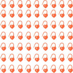 uxcell 400pcs Stitch Markers for Crocheting, Heart Shaped Crochet Marker Needle Clip Counter for Knitting Clothing Tag DIY Craft,Orange