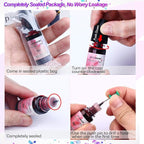 Alcohol Ink for Epoxy Resin LET'S RESIN Concentrated Alcohol Ink Set, 26 Vibrant Colors Alcohol-Based Resin Ink,Alcohol Paint Resin Dye for Resin Art, Tumblers, Resin Epoxy(Each 0.35oz)