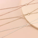 Jishi 30ft Jewelry Making Chains Bulk 2mm Necklace Chains, Jewelry Making Supplies, DIY Craft Earring Bracelet Making Findings, 3-Colors Gold Silver Rose Gold Plated Metal Rolo Cable Link Chain Rolls