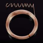 TecUnite Aluminum Craft Wire for Sculpting Armature Bendable Craft Wire for DIY Jewelry Making(Copper, 10 M X 1.5 mm, 1 Roll)