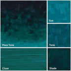 Tusc & Pine Artist Oil Paint - Phthalo Turquoise, 150 ml, Non-Yellowing, Rich & Creamy Consistency, Maximum Pigment Load, Small Batch Milled Oil Paints Made in the USA for Professional Artists