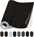 Fabric Repair Patches, 17X79 Inch Self-Adhesive Suede Patches Tape Durable, DIY Large Fabric Repair for Sofa, Couches, Furniture, Chair, Clothing （17X79 Inch, Coffee）