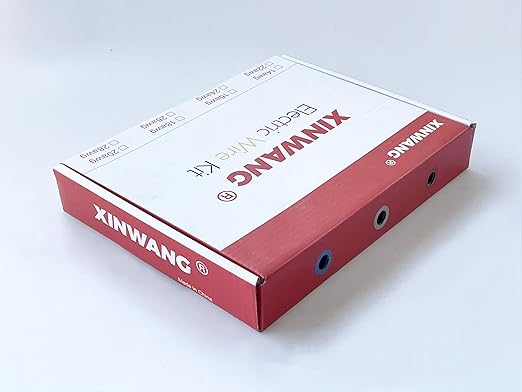 18 Gauge Electrical Wire,18 awg Silicone Wire-XINWANG 18 Gauge Stranded Tinned Copper Wire with Silicone Insulation(OD: 2.3 mm) 6 Colors,16.5ft Each, Hook Up Wire Kit