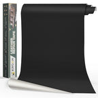 Leather Repair Tape, 16x79 inch Leather Patches for Furniture, Self Adhesive Leather Repair Patch for Sofas, Couches, Leather Covers, Seats, Chairs, Vinyl Repair Tape Black