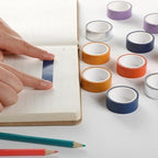 Mr. Pen- Washi Tape Set, 10 Rolls, Autumnal Reverie, Decorative Tape, Washi Tapes, Scrapbook Tape, Scrapbook Washi Tape for Journaling, Craft Tape, Washy Tape, Washy-Tape, Cute Washi Tape Pack