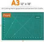 5 Pack Self Healing Sewing Mat, JIARON 12'' x 18'' Cutting Mats for Crafts, Double Sided 5 Layers Craft Cutting Mat for Sewing, Crafts, Scrapbooking Mat.