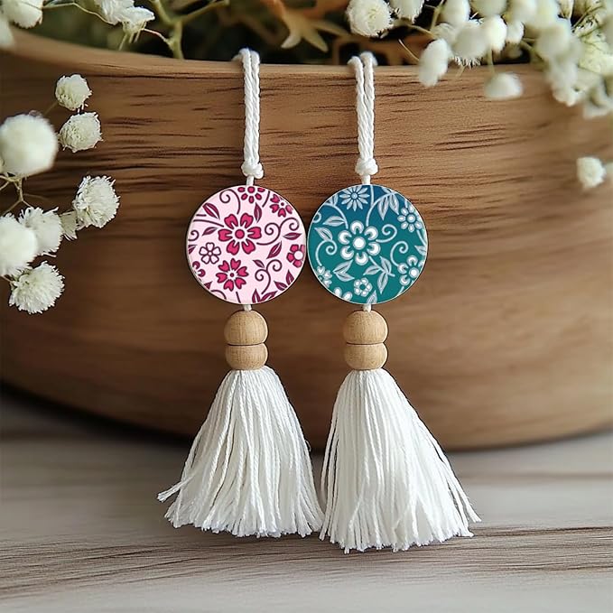 CHGCRAFT Vine Flowers Pattern Polymer Clay Texture Sheet Curly Plants and Leaves Silicone Texture Mat for Polymer Clay Making Earrings Jewelry DIY Crafts 5.5 × 5.5 Inch