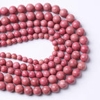 10mm 38pcs 7A Premium Gemstone Rhodochrosite Beads Natural Stone Round Loose Energy Healing Beads for Jewelry Making DIY Bracelet