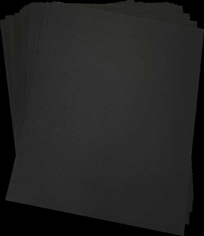 Black Foam Board 18 x 24 x 1/8" (3mm) Inch, 15 Pack Acid-Free Foam Core Poster Board Sheets for Art, Crafts, Presentation, Vision Board, Signboard, and Party Decorations