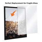 Egofine Plexiglass Sheets Acrylic Sheets 8 Pack of 8x10’’ 0.04 Thick Clear Plastic Cast Transparent Plexi Glass for Crafting Projects, Replacement Picture Frame Glass, DIY Display, Easy to Cut