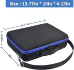 ALLPRIMO Trading Card Case Storage Box for 2700+ Cards. Deck Boxes Travel Organizer Holder Compatible with TCG/for Topps Baseball Sports/for C.A.H/for UNO/for MTG/for Yu-Gi-Oh Games -Blue