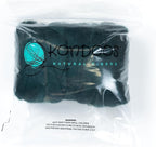 Colored Natural Wool roving, 8 OZ. Best Wool for Needle Felting, Wet Felting, handcrafts and Spinning. (English Green)