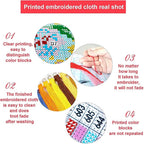 Dimxvean Stamped Cross Stitch Kits,Cross Stitch Kits for Adults Beginners,Embroidery Kits Full Range of Cross Stitch Stamped Kits Needlepoint Kits Cross Stitch Patterns-Waterfall Scenery 16x20 inch