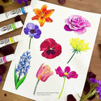 Turner Watercolor Paint Set - Design Gouache Premier Opaque Watercolor Paint - 25 ml Tubes - Set of 18 Assorted Colors