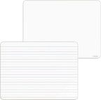 U Brands Dry Erase Lap Boards, Double Sided, Small White Board, 9" x 12" Inches, 10 Count