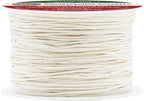 Mandala Crafts 1mm 109 Yards Ivory Cotton Waxed Cord for Jewelry Making Bracelet Cord Waxed String - Beading String Thread Jewelry Cords for Necklaces String