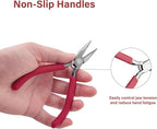 Jewelry Pliers, Spring Loaded Needle Nose Pliers for Object Grasping, Wire Bending and Repair