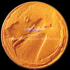 3D Sculpture Paste|Texture Paste|Decorative Plaster|Ready to Use|Unique Metallic Pearl and Neon Colors|Ideal for Artwork|Stencil|Flowers|Texture and Art Relief| 6 oz (Metallic Orange)