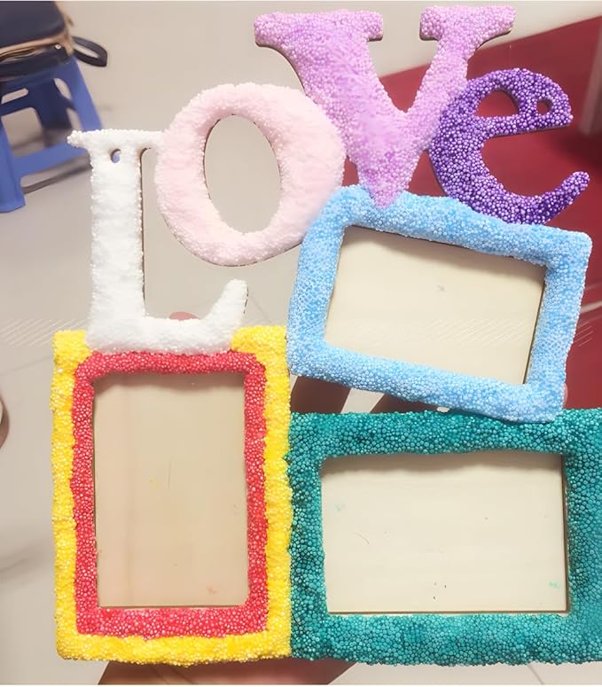 Crafare Craft Foam Blocks 10X10X4 Inch Polystyrene Squares Foam Block for Crafting for Arts School Projects Sculptures Floral Arrangements Modeling and Centerpieces
