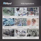 AAwipes Cleanroom Wipes 6" x 6" (Bag of 150 Pcs, Grade A, 68 GSM) Lint Free Wipes Cellulose/Polyester Wipers for Lab, Electronics, Pharmaceutics, Electronics, Printing (NW06806-150)