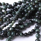 32PCS 12MM Blue Jasper Beads Stone Beads Energy Healing Beads for DIY Jewelry Bracelet Necklace Making for Jewelry Making15Inch