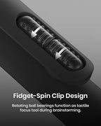 16 Pcs Gel Pens - 0.7mm Fine Point Smooth Writing Fidget Pens, Quick-Dry Long Lasting Black Ink, Office & School Supplies Men Women Student (16 Count, Black Ink)