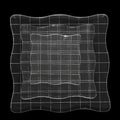 3Pcs Wave-Like Acrylic Blocks Set - Clear Stamp Blocks with Grid Lines for Scrapbooking Crafts