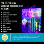 Glow in The Dark Pigment Powder - Neutral and Fluorescent Color for Art Painting, Fine Art, Nail Art Paint, and DIY Crafts - Long Lasting 10+ Color Options - Fluorescent Pink - (1 Kilogram)