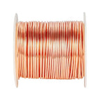 18 Gauge/ 1.0 mm 213 Feet 1 Pound Dead Soft Copper Wire for Electroculture Gardening, Jewelry Making, Beading, Science Projects, DIY Artwork