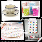 16 Pcs Circle Stencils for Drawing,Polka Dot Stencils Round Geometric Stencil for Painting Mixed Media Assorted Size Circle Stencil for Painting On DIY Card Wood Furniture Pillow Wall Scrapbook