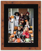 Poster Palooza 8x10 Mat Bevel Cut for 6x8 Photos - Acid Free Black with Black Core Precut Matboard - For Pictures, Photos, Framing - 4-ply Thickness